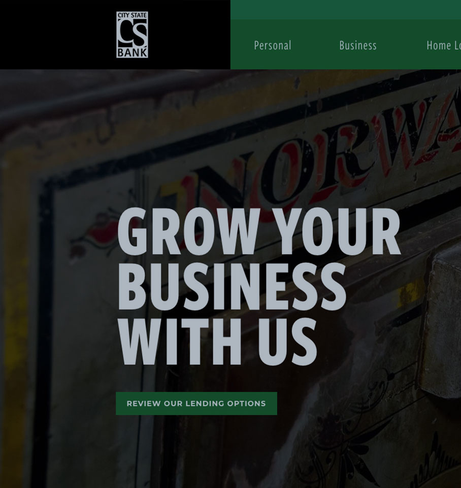 City State Bank Website