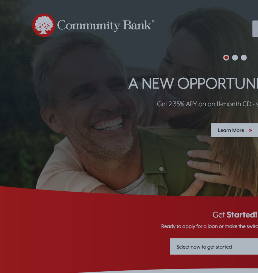Community Bank Website