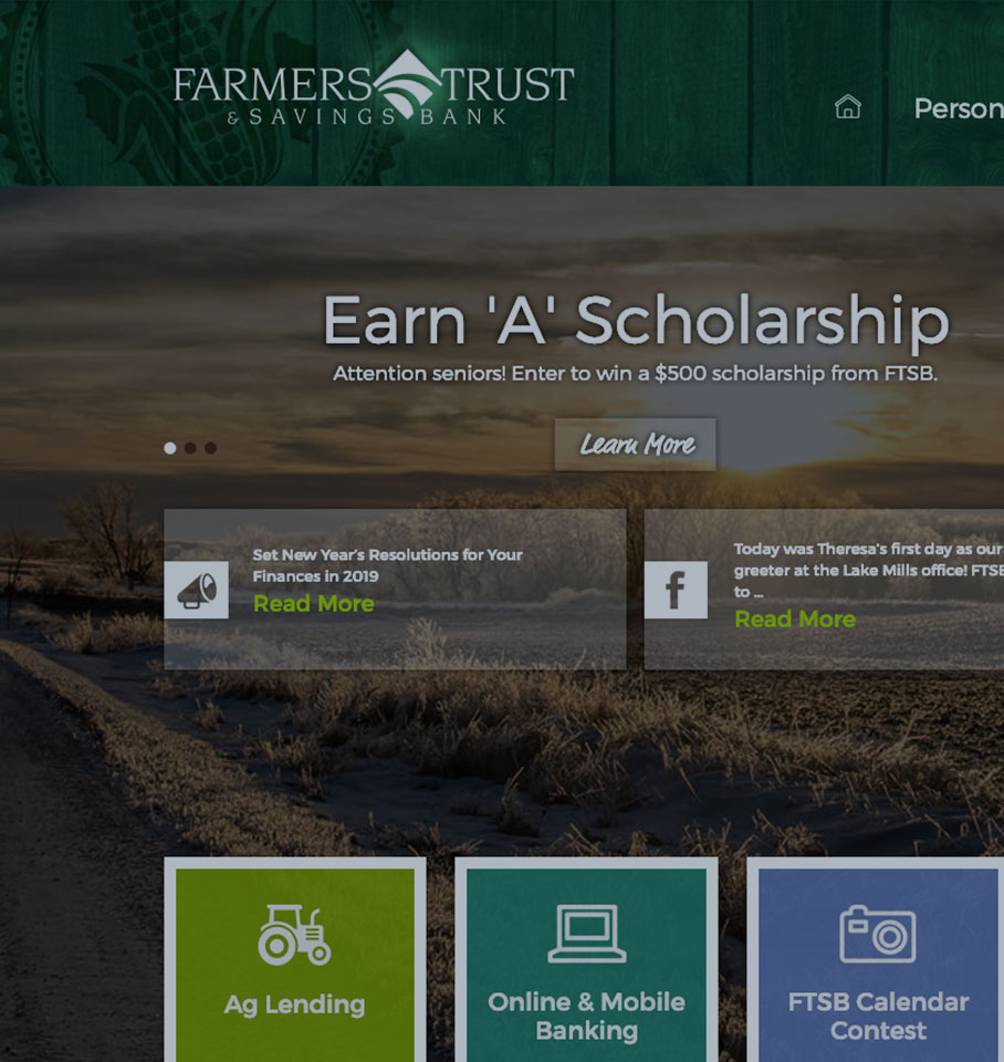 Farmers Trust Website