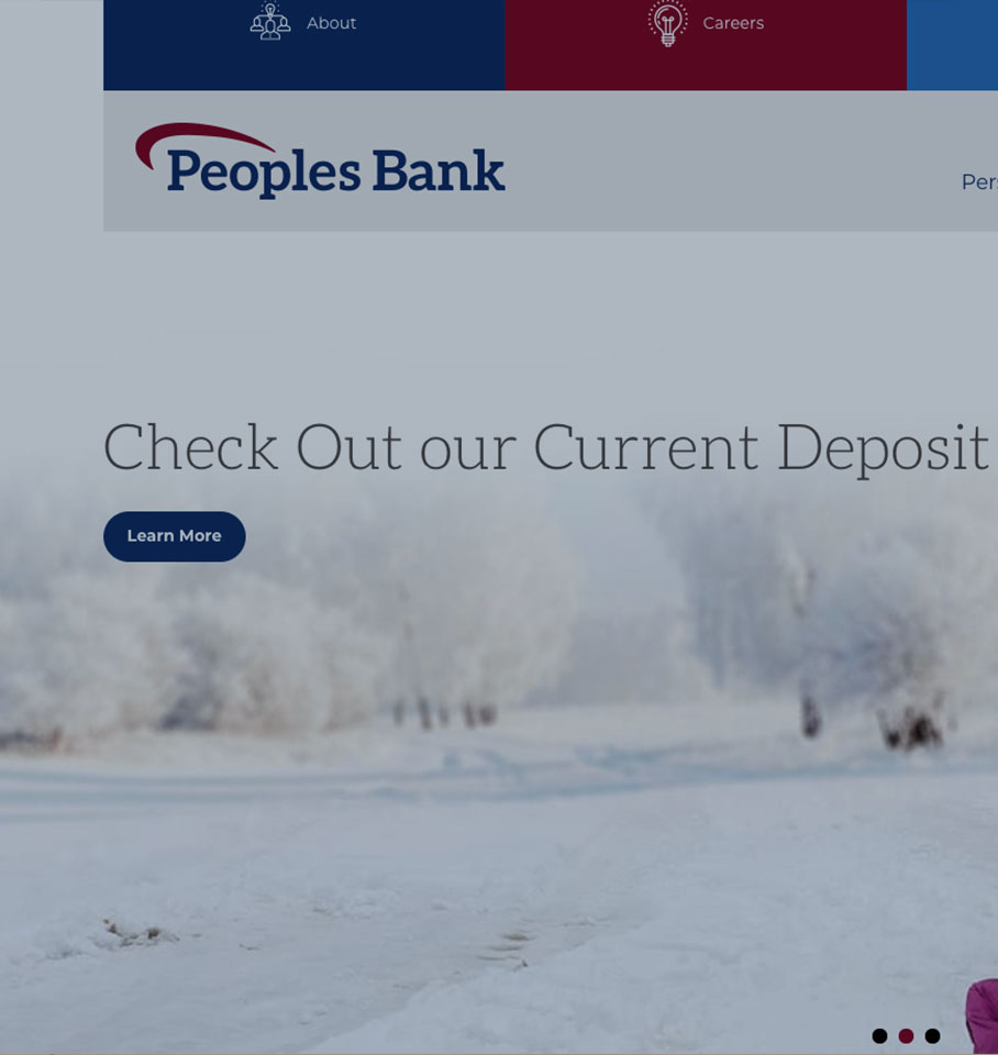 Peoples Bank Website